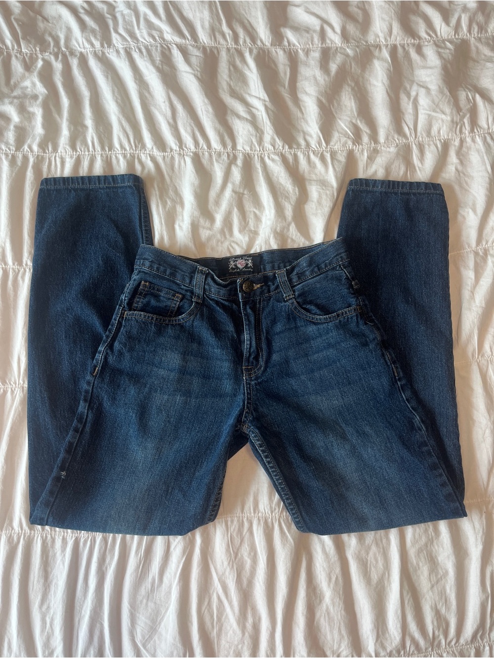 100% Cotton Straight Leg Jeans